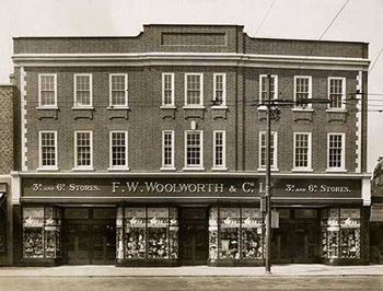 Twickenham Woolworths Postcard Page